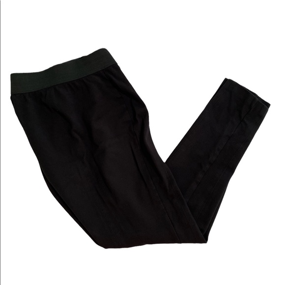 Talbots Black Elastic Waist Pull On Leggings - Size 1X - Picture 1 of 5